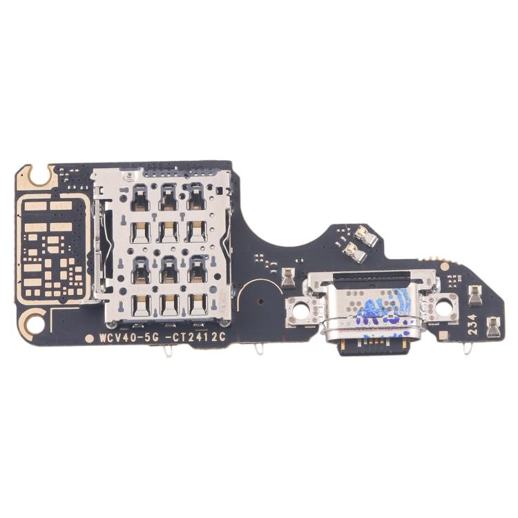 Scheda con porta di ricarica e slot per scheda SIM, non supporta la ricarica rapida., For vivo Y300 Pro+ 5G, For vivo S20 5G V2429A, For vivo S20 Pro 5G V2430A, For vivo Y300 5G V2435, For vivo V40 Pro 5G V2347, For vivo V40 5G V2348