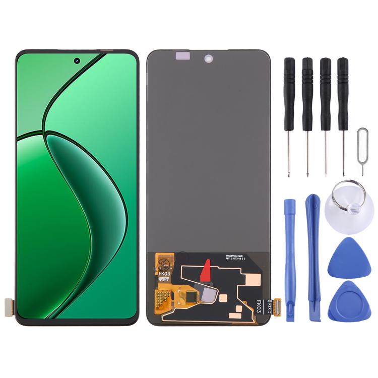 Schermo LCD OLED con digitalizzatore, assemblaggio completo, For Realme 14T 5G, For Realme 14 5G, For Realme P1 Speed 5G, For Realme 13 4G, For Realme 13+ 5G RMX5002 RMX5000, For Realme 12 4G RMX3871, For Realme Narzo 70 5G RMX3869                     ...
