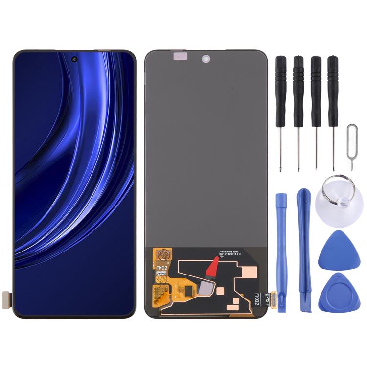 OLED LCD Screen with Digitizer Full Assembly, For Realme P1 Speed 5G, For Realme 13 4G, For Realme 13+ 5G RMX5002 RMX5000, For Realme Narzo 70 5G RMX3869, For Realme P1 5G RMX3870, For Realme Narzo 70 Pro 5G RMX3868, For Realme 12+ 5G RMX3867