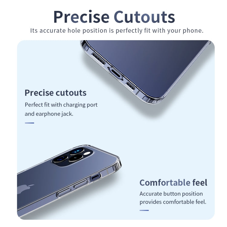 Custodia antiurto TPU trasparente per iPhone 12