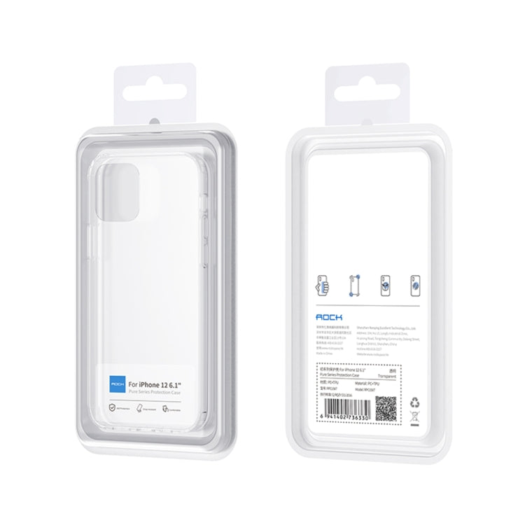 Custodia antiurto TPU trasparente per iPhone 12