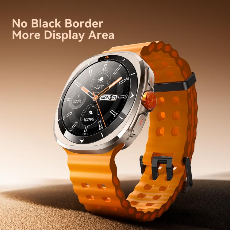Smartwatch JOYROOM Venture Series JR-FV2, supporta chiamate Bluetooth, monitoraggio del sonno, dell'ossigeno nel sangue, della frequenza cardiaca e della pressione sanguigna.