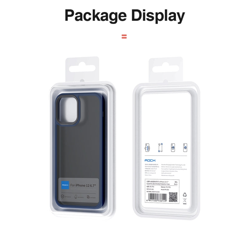 Custodia protettiva ROCK in TPU per iPhone 12/12 Pro