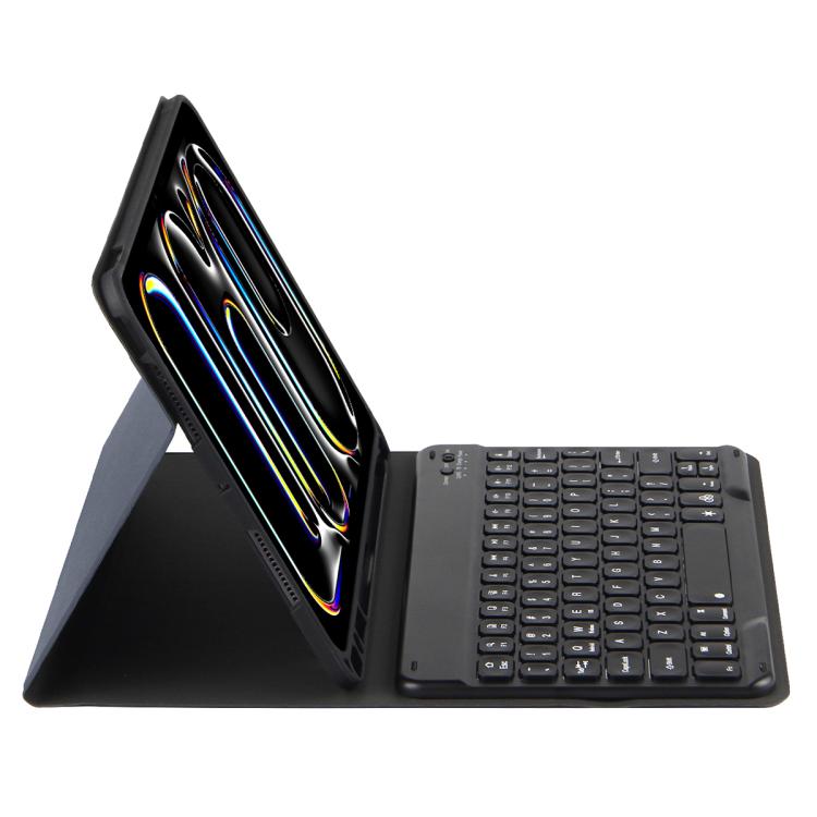 Tastiera Bluetooth retroilluminata colorata e custodia in pelle per tablet., For iPad Air 11 2024 / Air 11 2025, For iPad Air 5 / Air 4 10.9