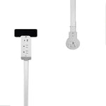 Prolunga presa US con 2 AC e USB Type-C ricarica rapida
