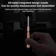 0.4mm Removable Steel Nozzle 3D Printer Part, For Creality K2 / Hi