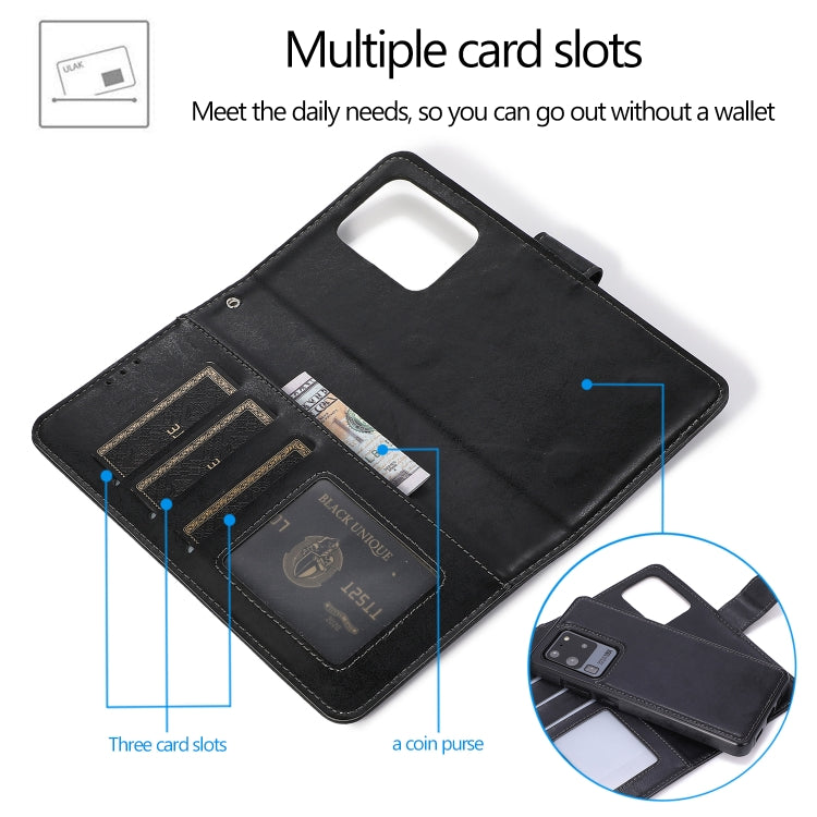 Custodia portafoglio magnetica TPU per Samsung Galaxy S20+