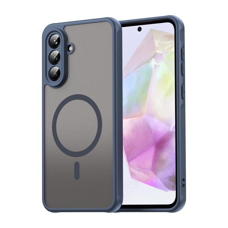 Custodia per telefono MagSafe ibrida in TPU e PC satinato della serie Fan Dun, For Galaxy A07 4G / A08 4G / 5G, For Samsung Galaxy A17 5G / A18 4G / 5G, For Samsung Galaxy A57 5G, For Samsung Galaxy A37 5G, For Galaxy A27 5G, For Samsung Galaxy A56 5G
