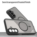 Custodia per telefono MagSafe ibrida in TPU e PC satinato della serie Fan Dun, For Samsung Galaxy A26 5G, For Samsung Galaxy A55 5G