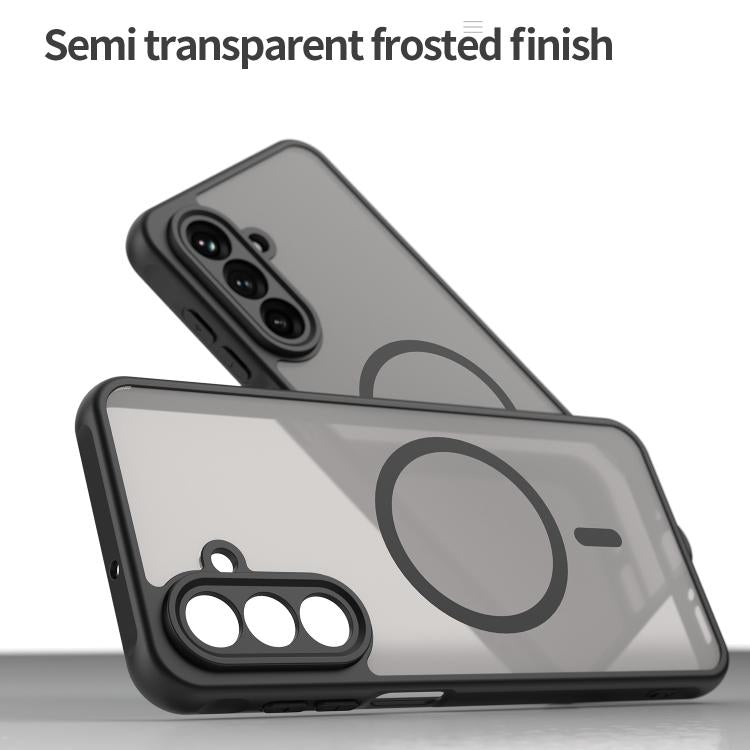 Custodia per telefono MagSafe ibrida in TPU e PC satinato della serie Fan Dun, For Samsung Galaxy A26 5G, For Samsung Galaxy A55 5G