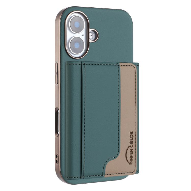 Portafoglio magnetico orizzontale per iPhone 16 Pro Max