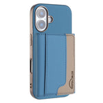 Portafoglio magnetico orizzontale per iPhone 16 Pro Max