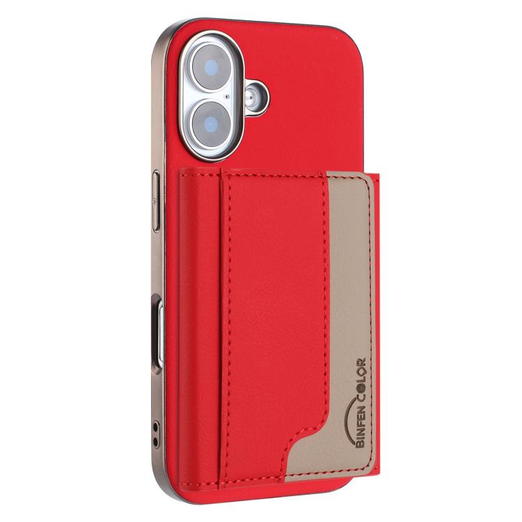 Portafoglio magnetico orizzontale per iPhone 16 Pro Max