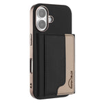Portafoglio magnetico orizzontale per iPhone 16 Pro Max