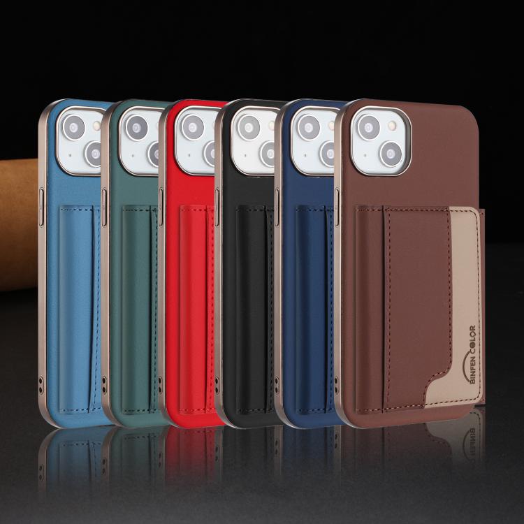 Portafoglio magnetico orizzontale per iPhone 14 Plus