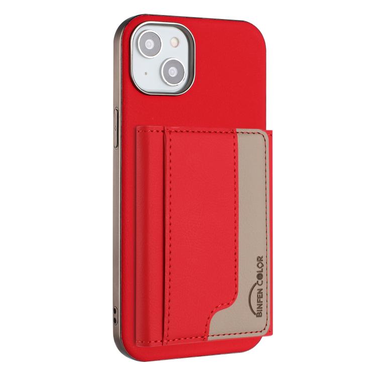 Portafoglio magnetico orizzontale per iPhone 14 Plus