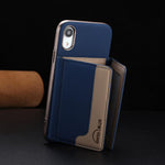 Portafoglio magnetico orizzontale per iPhone 8 Plus 7 Plus 6 Plus