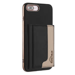 Portafoglio magnetico orizzontale per iPhone 8 Plus 7 Plus 6 Plus