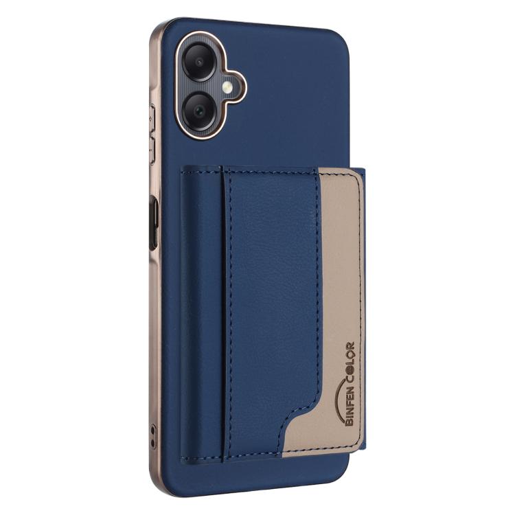 Portafoglio magnetico orizzontale in tinta con custodia per telefono RFID MagSafe, For Samsung Galaxy A06, For Samsung Galaxy A56, For Samsung Galaxy A26, For Samsung Galaxy A36