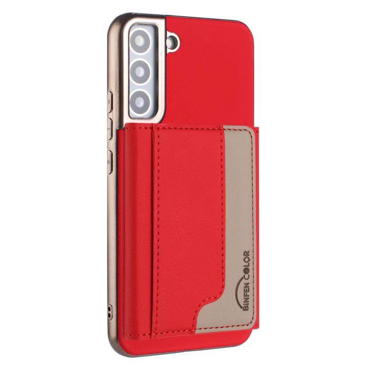 Portafoglio magnetico orizzontale in tinta con custodia per telefono RFID MagSafe, For Samsung Galaxy S25 5G, For Samsung Galaxy S25+ 5G, For Samsung Galaxy S25 Ultra 5G, For Samsung Galaxy S24 FE 5G
