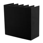 Blocco note a cinque scomparti in metallo, organizer da scrivania per buste e documenti, YH017