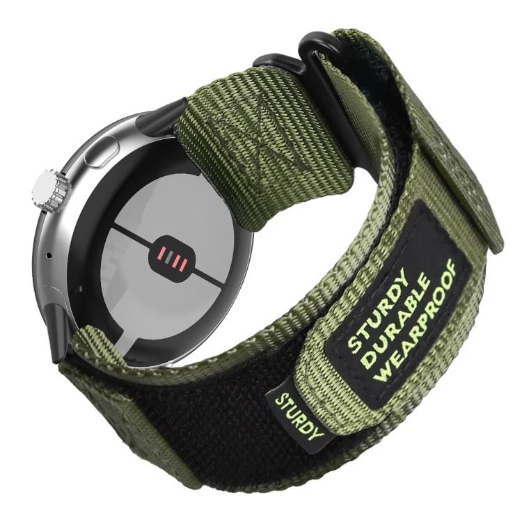 Cinturino per orologio xDfind con fibbia a strappo in nylon a sgancio rapido., For Google Pixel Watch 4 / 3 45mm, For Google Pixel Watch 4 / 3 / 2 / 1 41mm