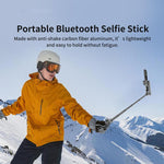 Funsnap P15 Mini Selfie Stick Bluetooth con Treppiede