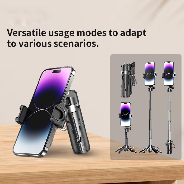 Funsnap P15 Mini Selfie Stick Bluetooth con Treppiede