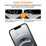 10 pezzi xDfind Pellicola in vetro temperato di alluminio da 0,26 mm 9H 2.5D, For iPhone 17e / 16e / 13 / 13 Pro, For iPhone 16 Pro Max, For iPhone 16 Pro, For iPhone 16 Plus, For iPhone 16, For iPhone 15 Plus / 15 Pro Max, For iPhone 15 / 15 Pro      ...