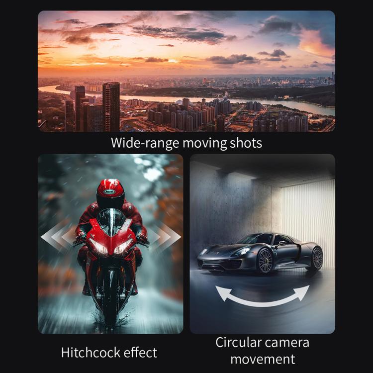 FUNSNAP CM8 Stabilizzatore Smartphone 3 Assi Pieghevole