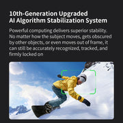 FUNSNAP CM8 Stabilizzatore Smartphone 3 Assi Pieghevole