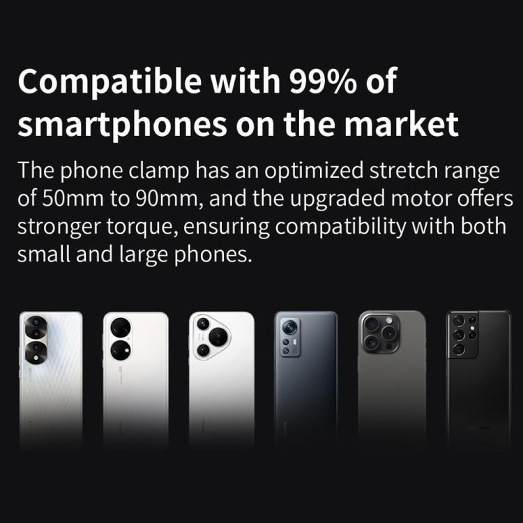 FUNSNAP CM8 Stabilizzatore Smartphone 3 Assi Pieghevole