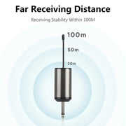 Microfono wireless UHF XTUGA A1 con trasmettitore da cintura