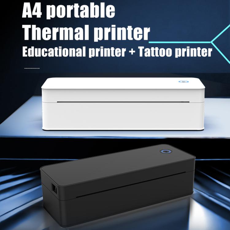 A401 Portable A4 Thermal Printer Educational Tattoo Printer, A401