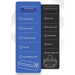 Stampante termica portatile A4 A401 con Bluetooth