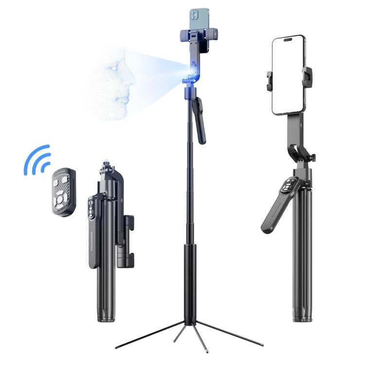 Funsnap A8 Selfie Stick con Tracciamento Viso AI e Stabilizzazion