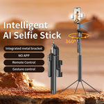 Funsnap A8 Selfie Stick con Tracciamento Viso AI e Stabilizzazion
