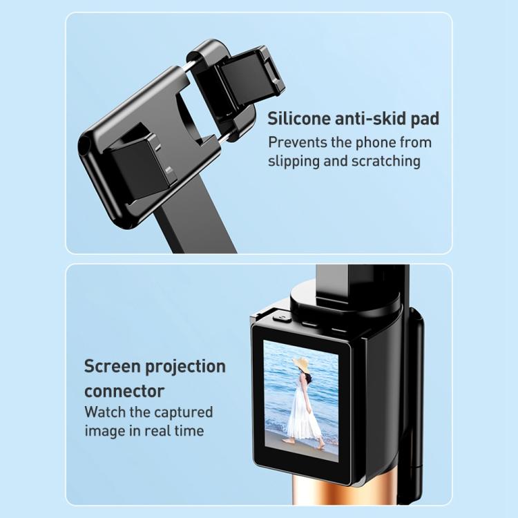 Funsnap CL07 Selfie Stick con Schermo LCD e Treppiede