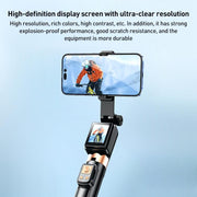 Funsnap CL07 Selfie Stick con Schermo LCD e Treppiede