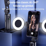 Supporto PTZ da tavolo FUNSNAP Q1 con tracciamento 360°