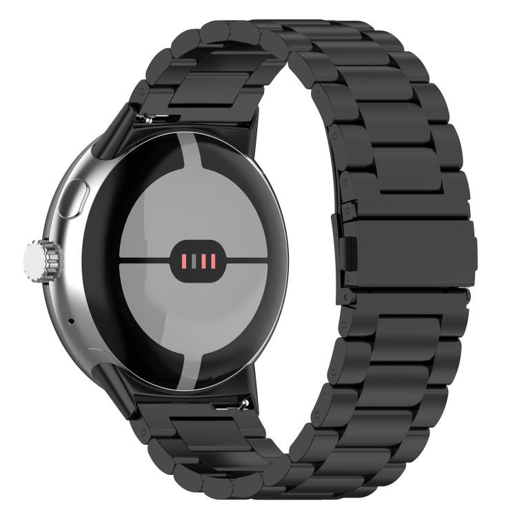 Cinturino per orologio in metallo a sgancio rapido xDfind con tre perline, For Google Pixel Watch 4 / 3 45mm, For Google Pixel Watch 4 / 3 / 2 / 1 41mm