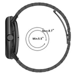 Cinturino per orologio in metallo a sgancio rapido xDfind con tre perline, For Google Pixel Watch 4 / 3 45mm, For Google Pixel Watch 4 / 3 / 2 / 1 41mm