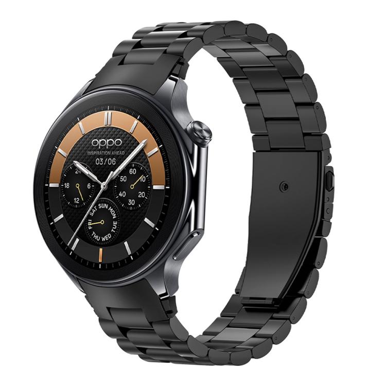 Cinturino per orologio in metallo a sgancio rapido xDfind con tre perline, For OPPO Watch X2 / X, For OPPO Watch SE / Watch 3
