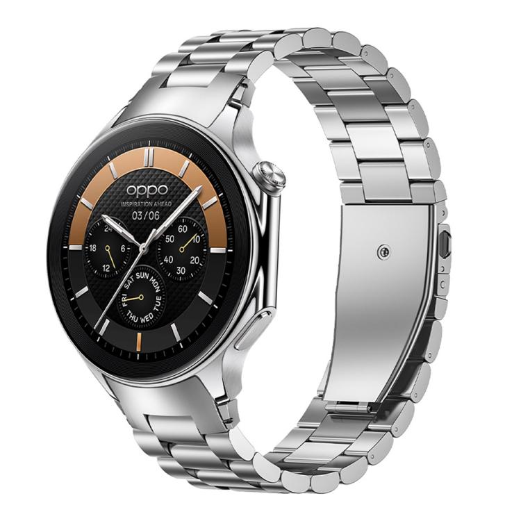Cinturino per orologio in metallo a sgancio rapido xDfind con tre perline, For OPPO Watch X2 / X, For OPPO Watch SE / Watch 3
