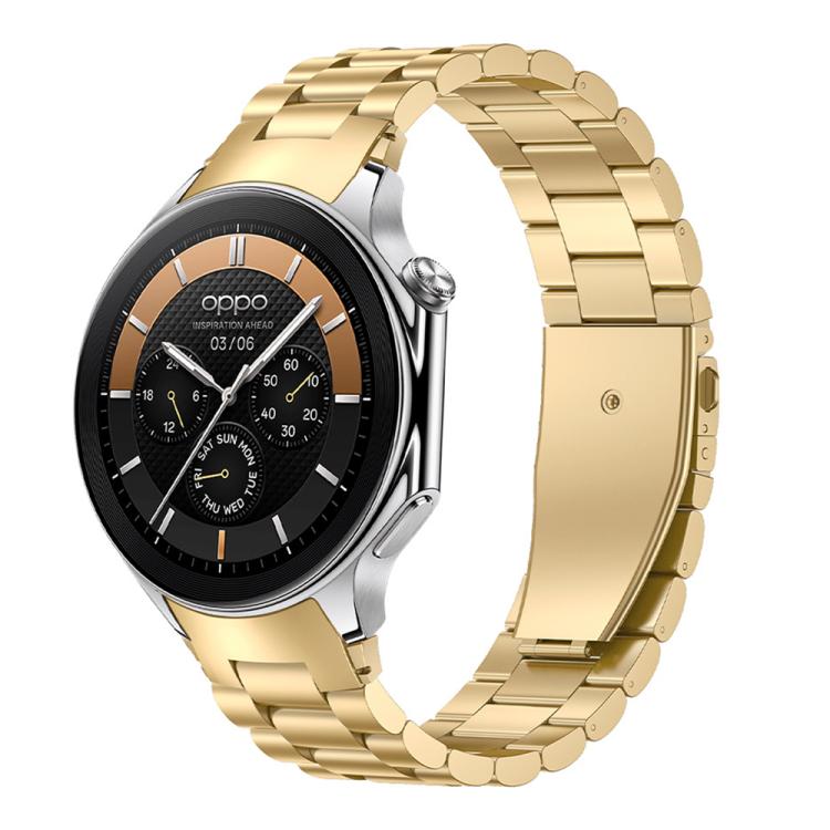 Cinturino per orologio in metallo a sgancio rapido xDfind con tre perline, For OPPO Watch X2 / X, For OPPO Watch SE / Watch 3