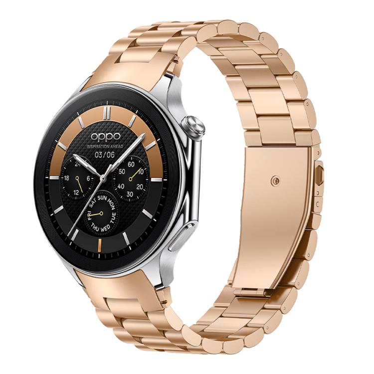 Cinturino per orologio in metallo a sgancio rapido xDfind con tre perline, For OPPO Watch X2 / X, For OPPO Watch SE / Watch 3