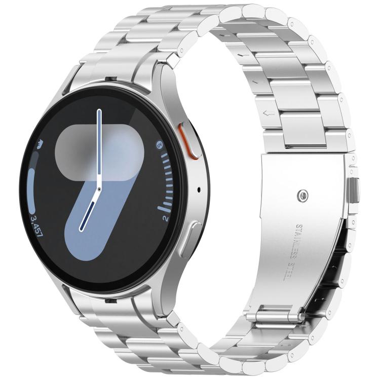 Cinturino per orologio in metallo xDfind Three Beads, For Samsung Galaxy Watch Ultra 47mm, For Samsung Galaxy Watch 7 / FE / 6 / 5 / 4, For Samsung Galaxy Fit3