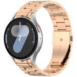 Cinturino per orologio in metallo xDfind Three Beads, For Samsung Galaxy Watch Ultra 47mm, For Samsung Galaxy Watch 7 / FE / 6 / 5 / 4, For Samsung Galaxy Fit3