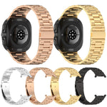 Cinturino per orologio in metallo xDfind Three Beads, For Samsung Galaxy Watch Ultra 47mm, For Samsung Galaxy Watch 7 / FE / 6 / 5 / 4, For Samsung Galaxy Fit3