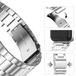 Cinturino per orologio in metallo xDfind Three Beads, For Samsung Galaxy Watch Ultra 47mm, For Samsung Galaxy Watch 7 / FE / 6 / 5 / 4, For Samsung Galaxy Fit3